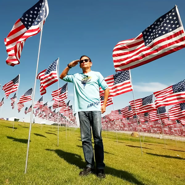 🔥 Last Day 49% Off - Hand-Embroidered Stars American Flag