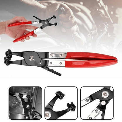 Automotive Electrical Disconnect Pliers Kit,Auto Repair Plier,High-Carbon Steel Connector Separator 60 ° Pliers,Hose Clamp Plier,Car Trim Clip Removal Pliers,Plug Release Tool and Wire Terminal Removal